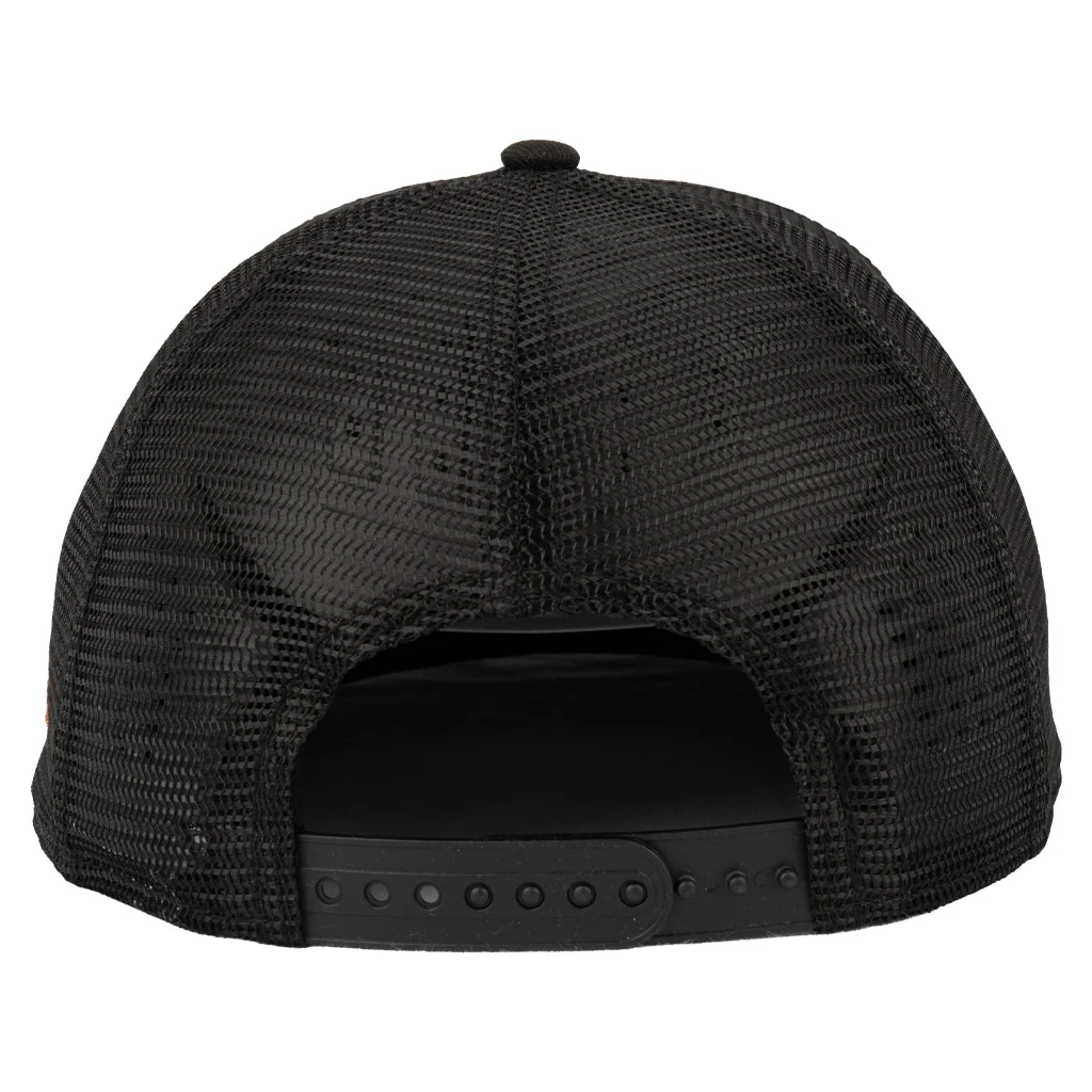 Phoenix Rising New Era Copper Player Script Trucker 9FIFTY Snapback Hat - Black - Image 2