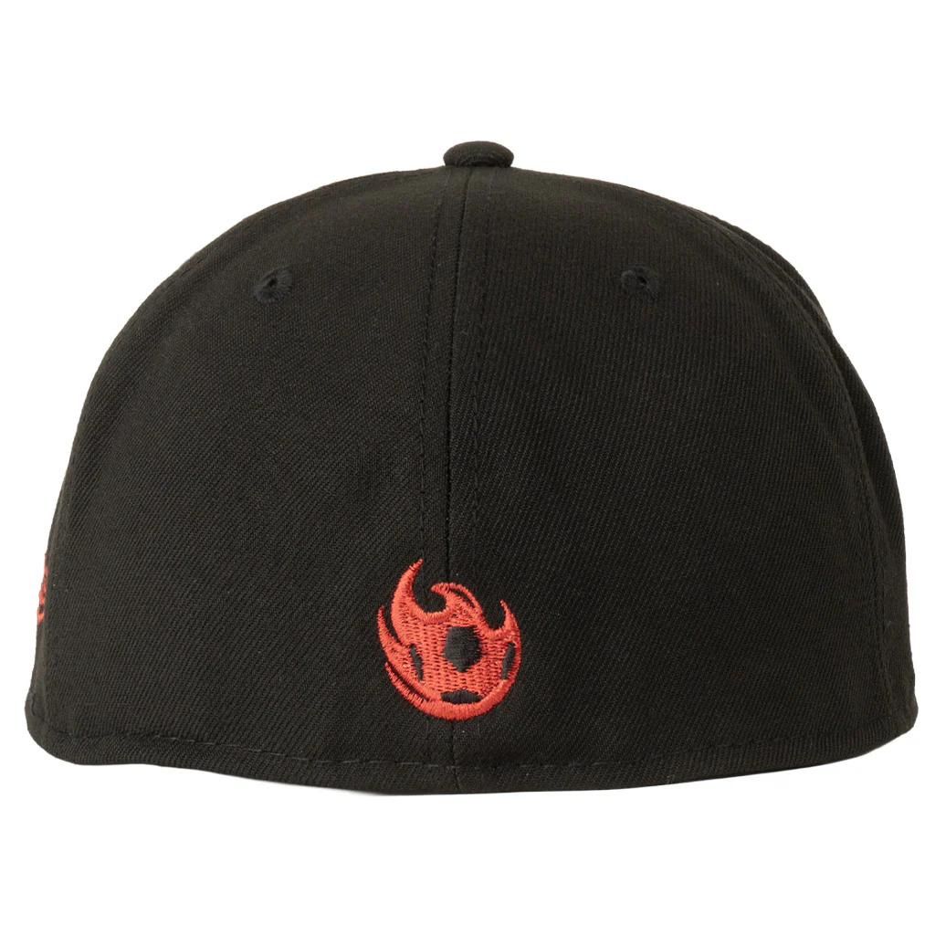 Phoenix Rising New Era Metallic Red 59FIFTY Fitted Hat - Black - Image 2