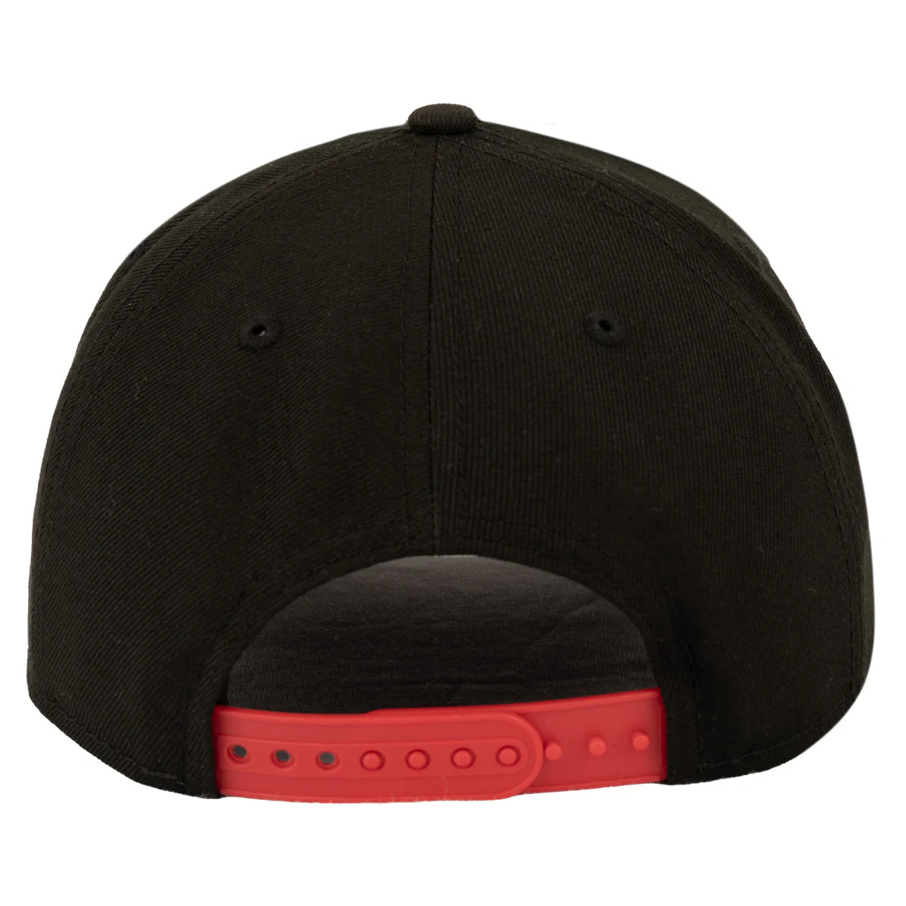 Phoenix Rising New Era Red Fireball 9FORTY A-Frame Snapback Hat - Black - Image 3