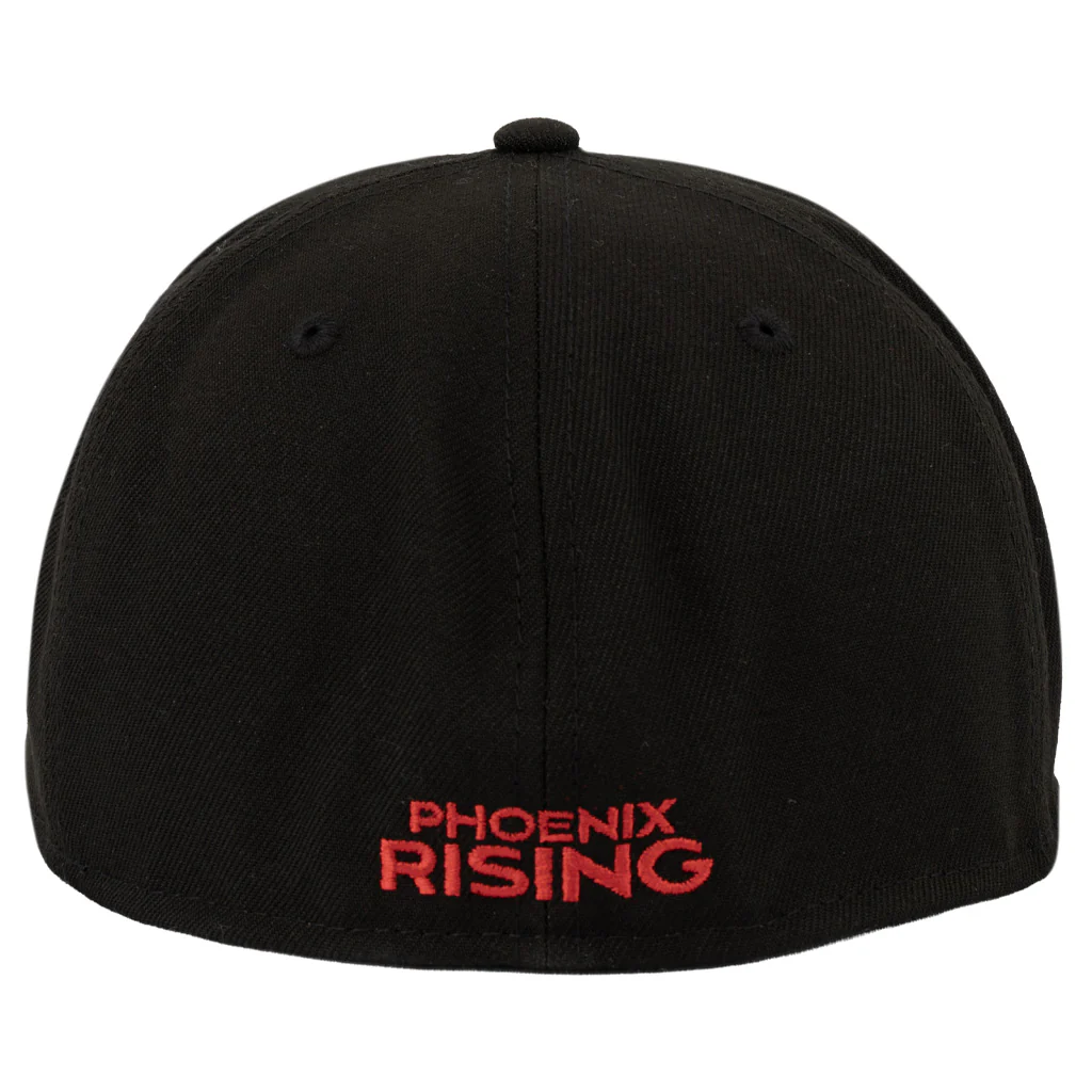 Phoenix Rising New Era Red Under Visor 59FIFTY Fitted Hat - Black - Image 3