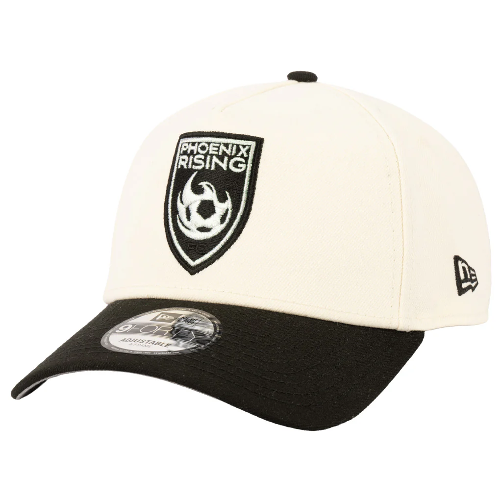Phoenix Rising New Era Two-Tone Classified 9FORTY A-Frame Snapback Hat - Cream - Image 2