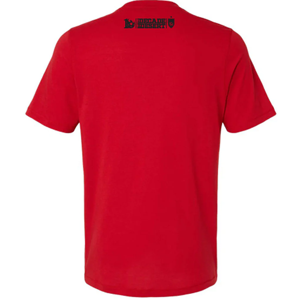 Phoenix Rising Youth adidas Black Shield Black Star T-Shirt - Red - Image 2