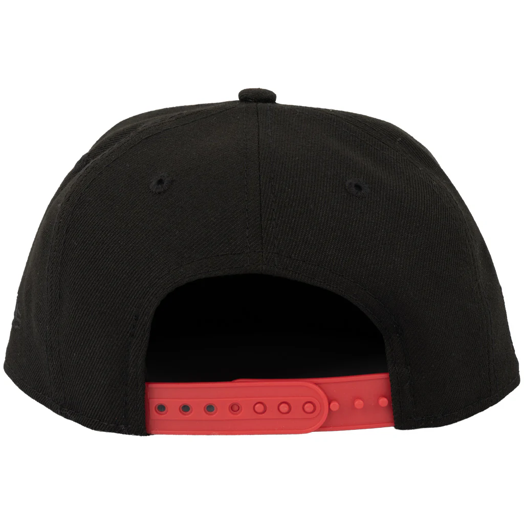 Phoenix Rising Youth New Era Red Fireball 9FIFTY Snapback Hat - Black - Image 3