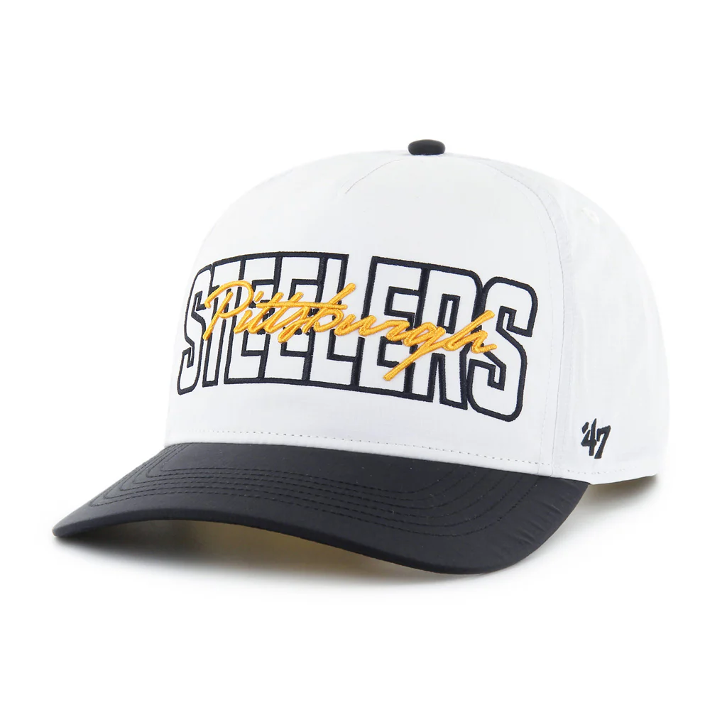 Pittsburgh Steelers '47 Lineman Hitch Adjustable Hat - White
