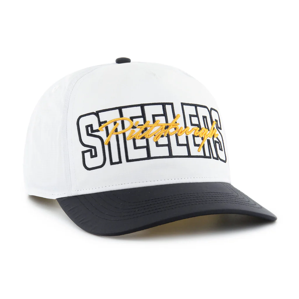 Pittsburgh Steelers '47 Lineman Hitch Adjustable Hat - White - Image 2