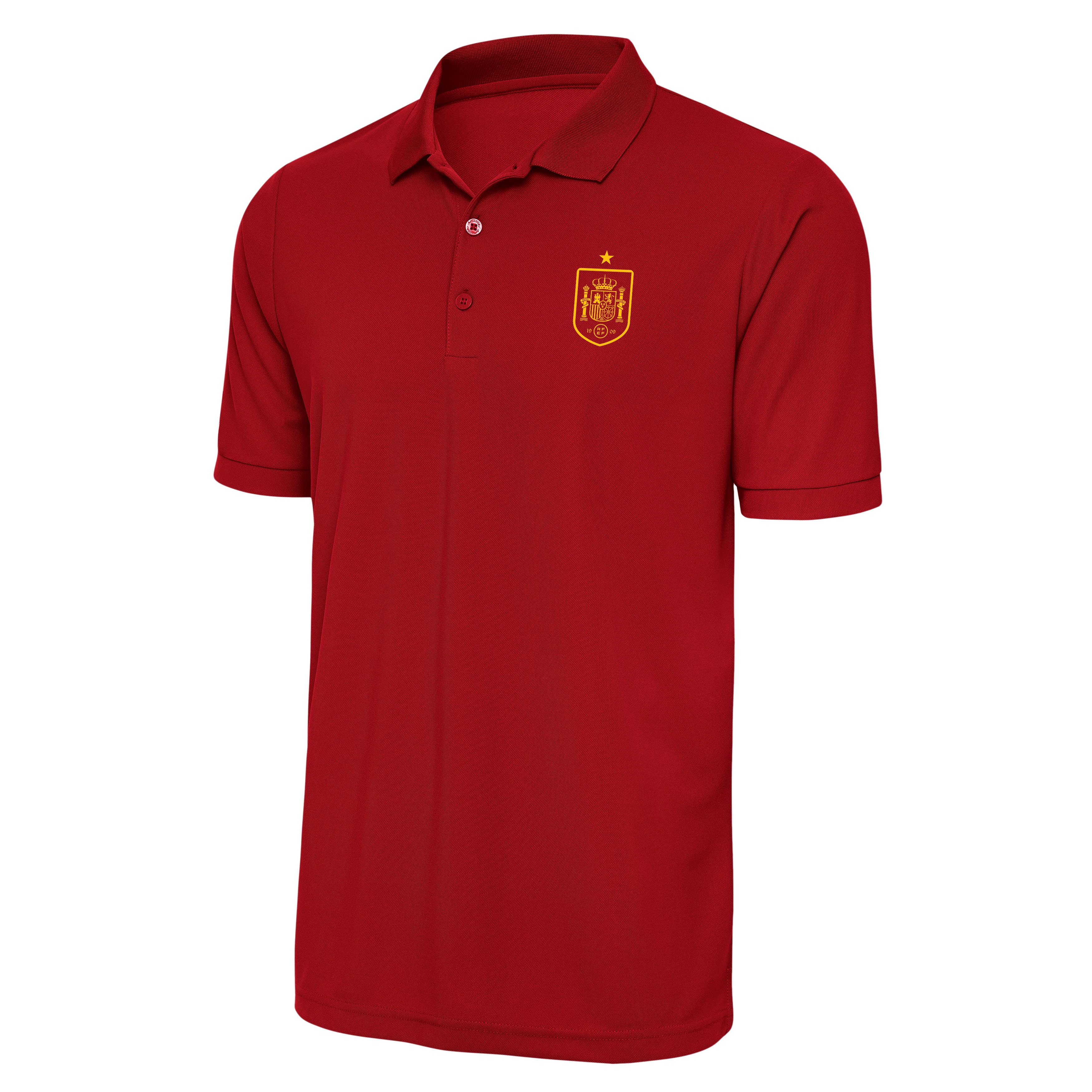 Spain National Team Antigua Men's Derive Polo - Red
