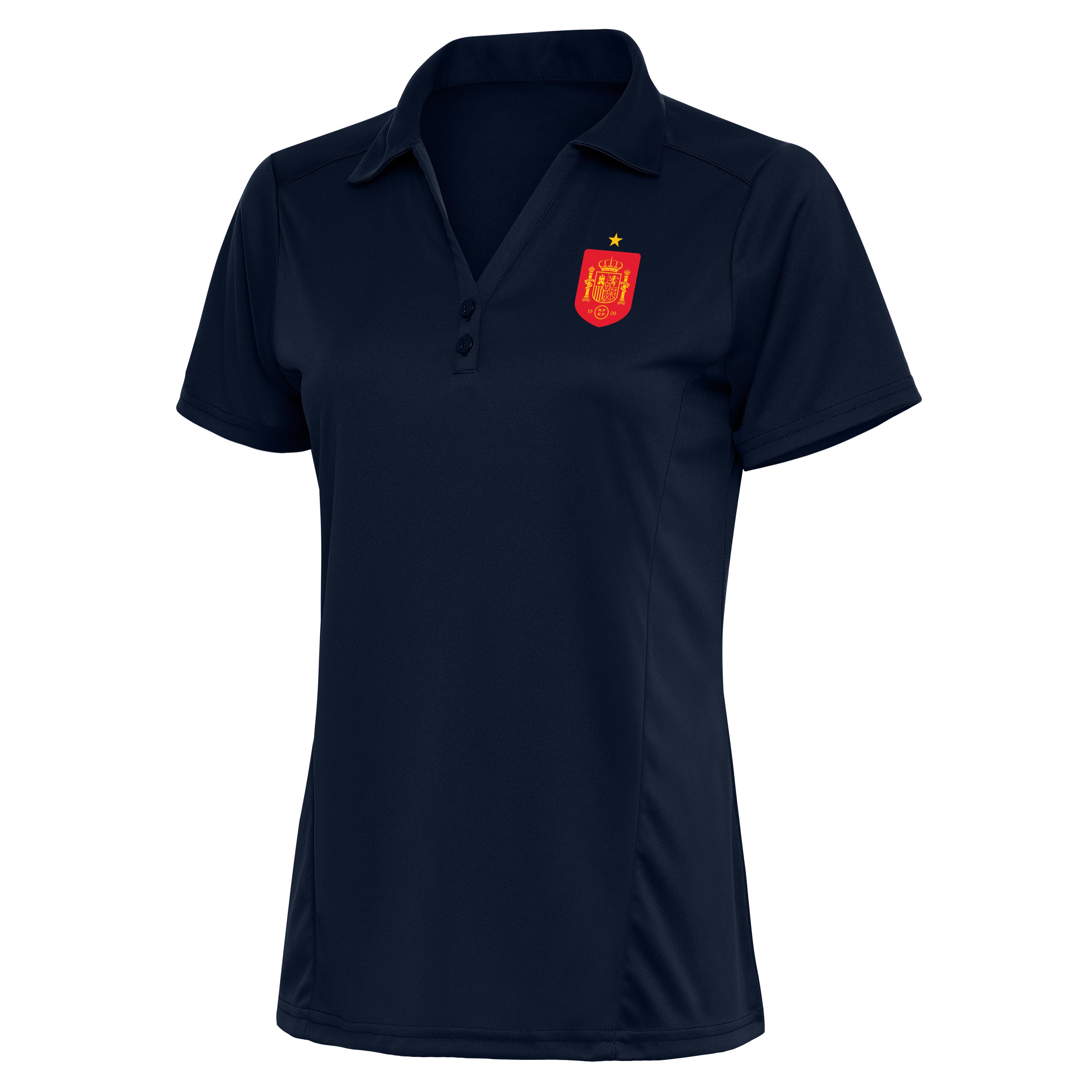 Spain National Team Antigua Women's Statement Polo - Navy