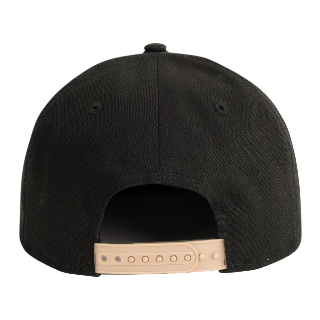 Tucson Roadrunners New Era Tan Kachina 9FIFTY Snapback Hat - Black - Image 2