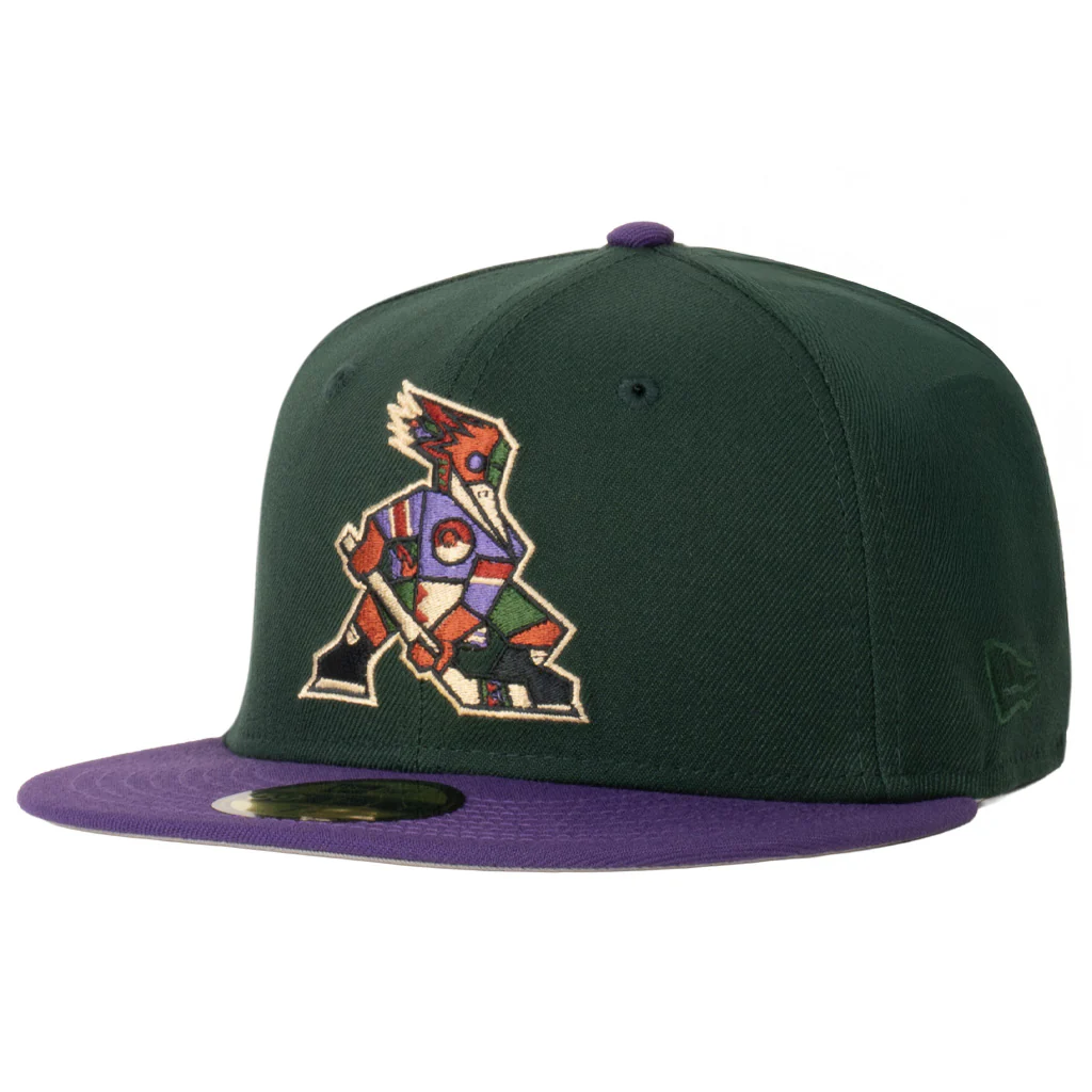 Tucson Roadrunners New Era Two-Tone Kachina 59FIFTY Fitted Hat - Green - Image 2