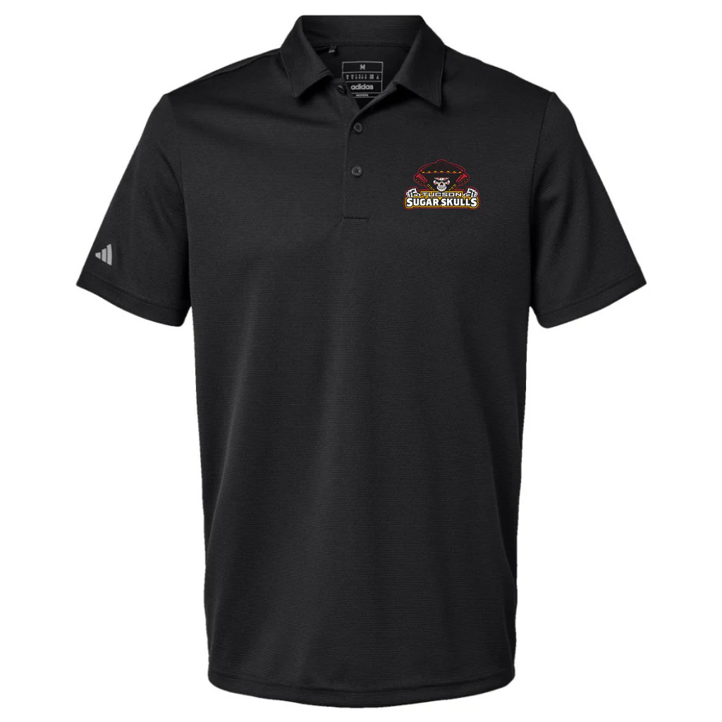 Tucson Sugar Skulls adidas Micro Piqué Polo - Black