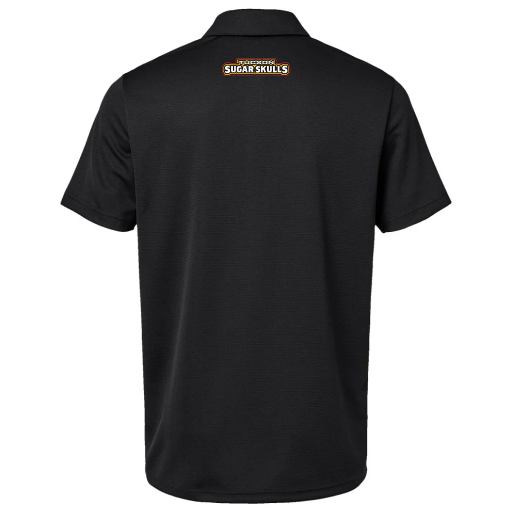 Tucson Sugar Skulls adidas Micro Piqué Polo - Black - Image 2