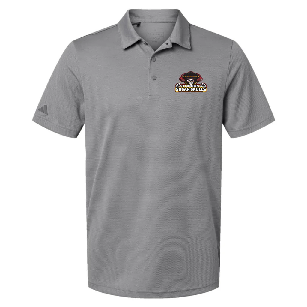 Tucson Sugar Skulls adidas Micro Piqué Polo - Gray