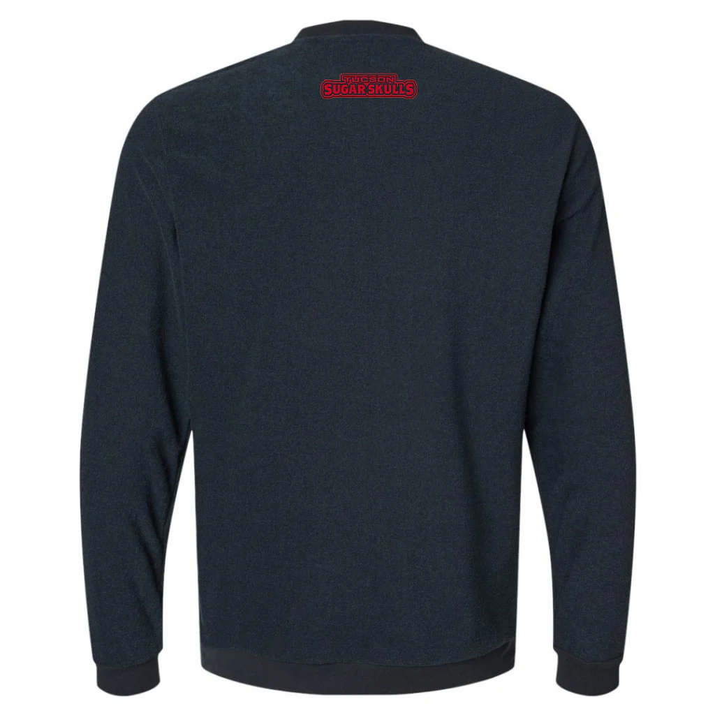Tucson Sugar Skulls adidas Red Logo Stack Crew - Black - Image 2