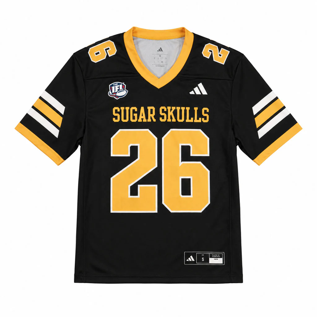 Tucson Sugar Skulls Youth Game One 2026 Home Jersey - Black