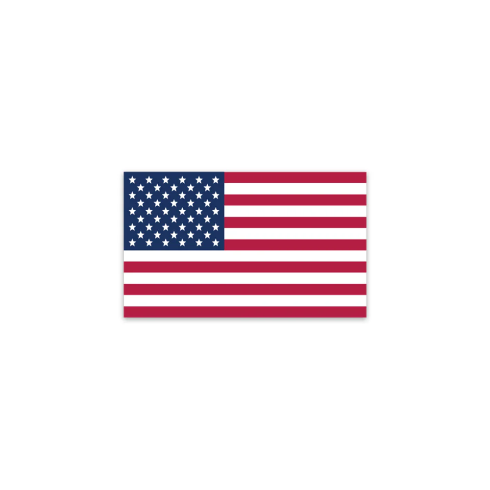 United States 3" Flag Decal