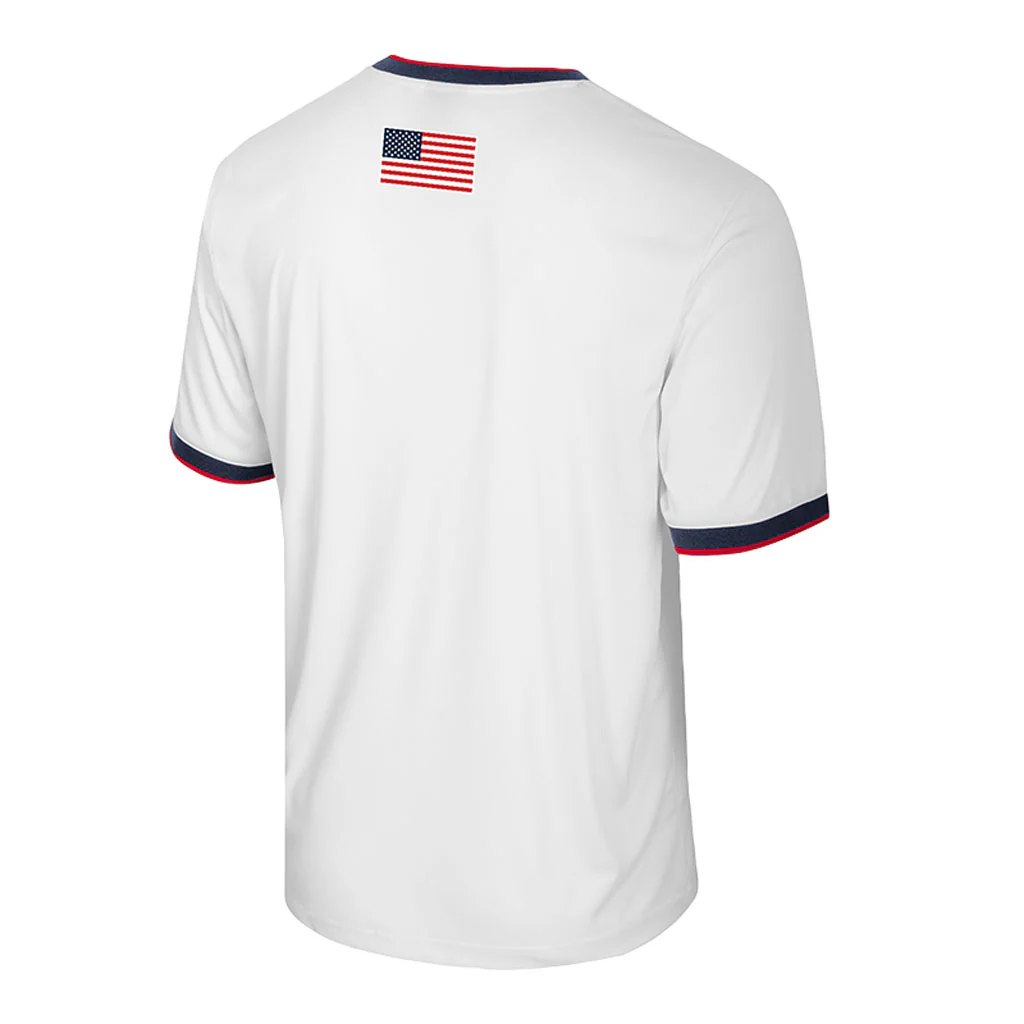 United States National Team Colosseum 2026 World Cup Spring Soccer Jersey - White - Image 2