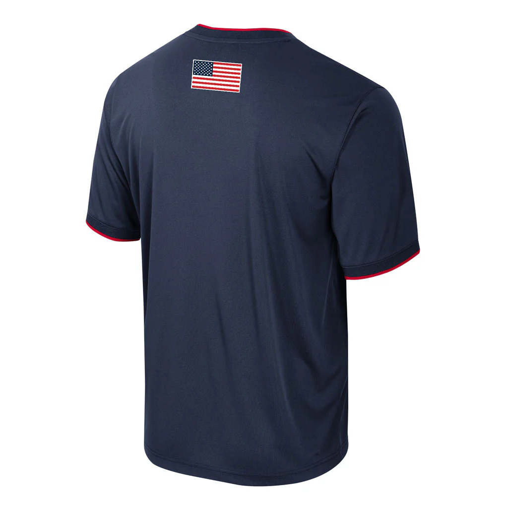 United States National Team Youth Colosseum 2026 World Cup Spring Soccer Jersey - Navy - Image 2