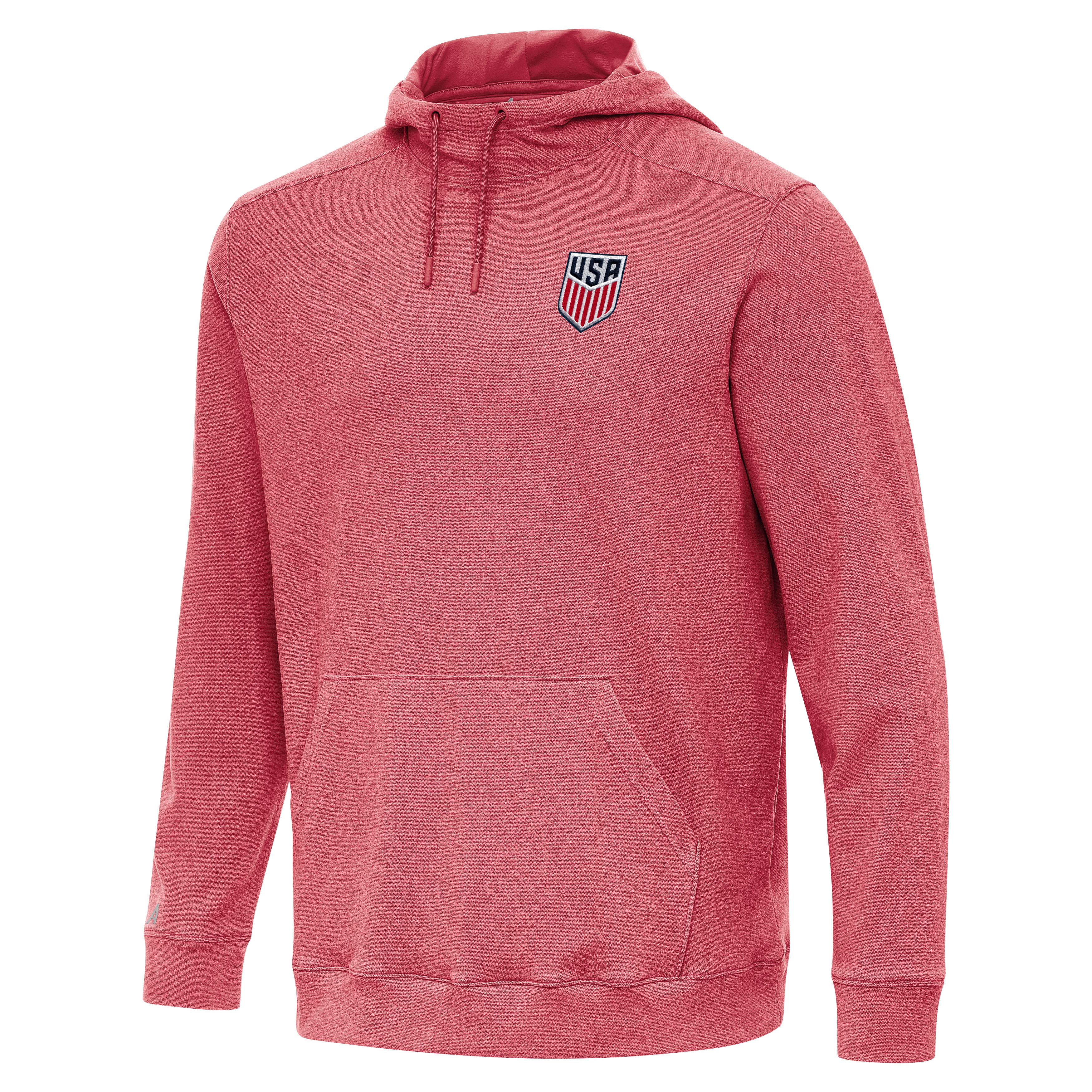 USMNT National Team Antigua Men's Cloud Pullover Hoodie - Red