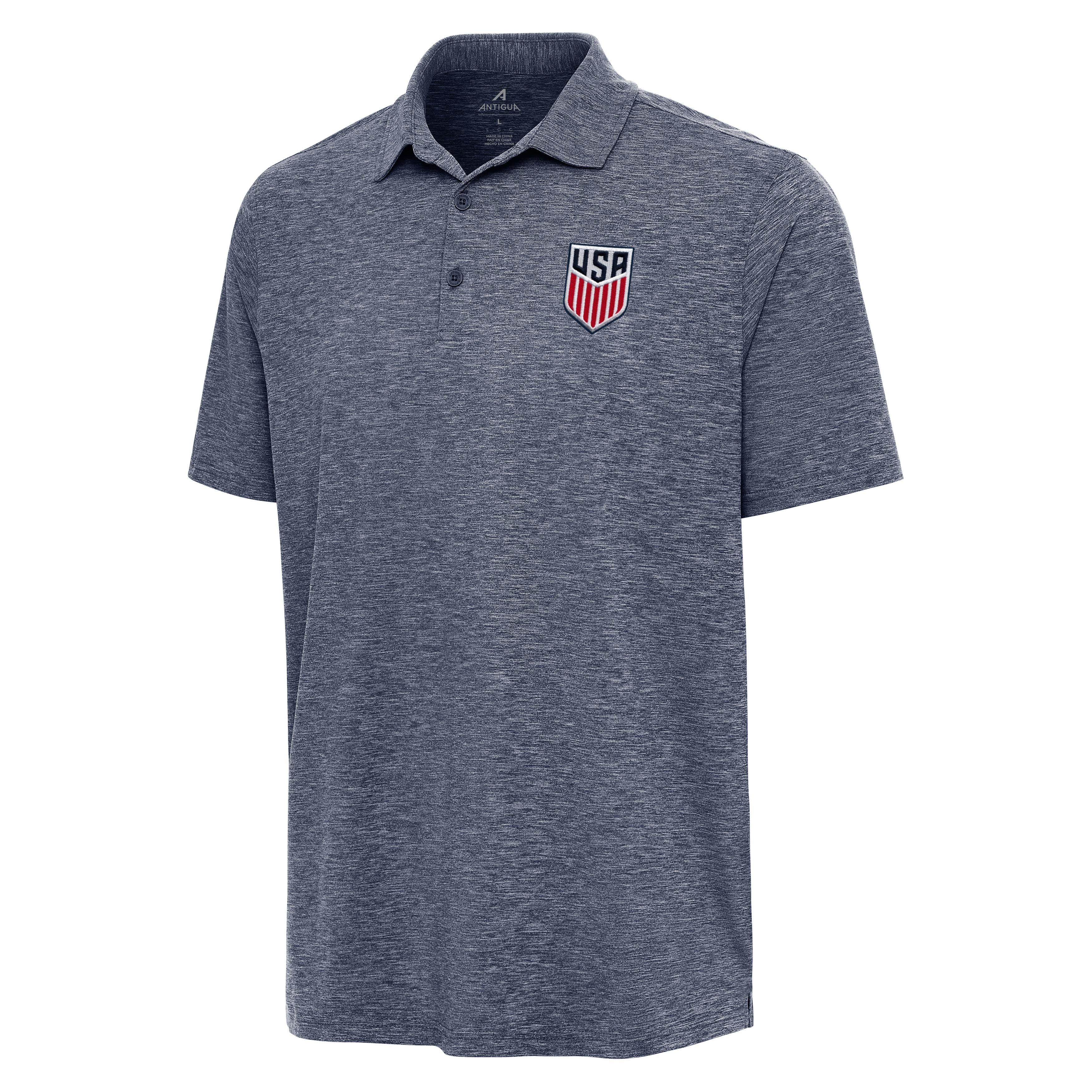 USMNT National Team Antigua Men's Par 3 Polo - Navy