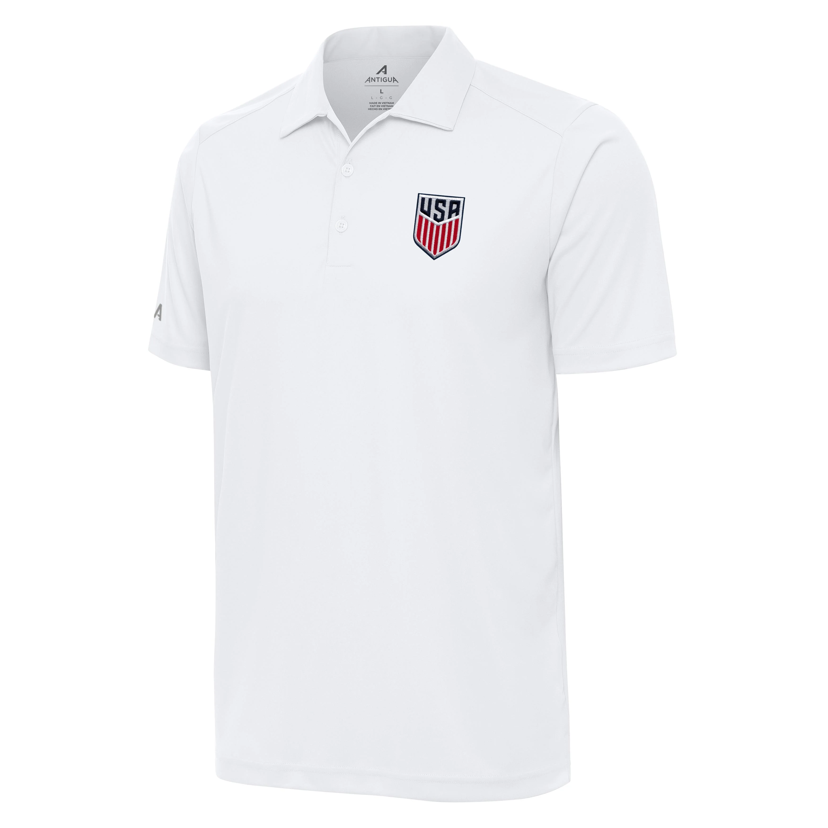 USMNT National Team Antigua Men's Tribute Polo - White