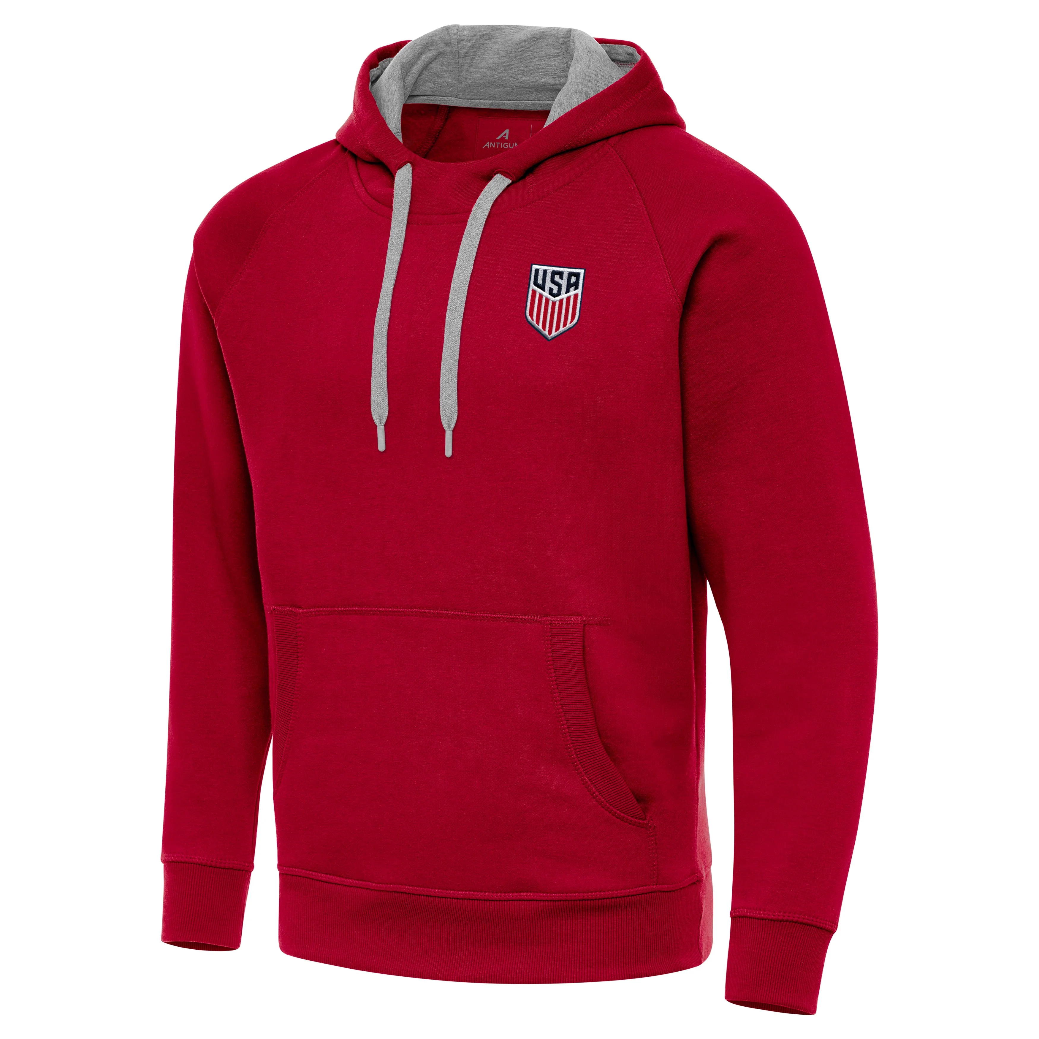 USMNT National Team Antigua Men's Victory Pullover Hoodie - Red