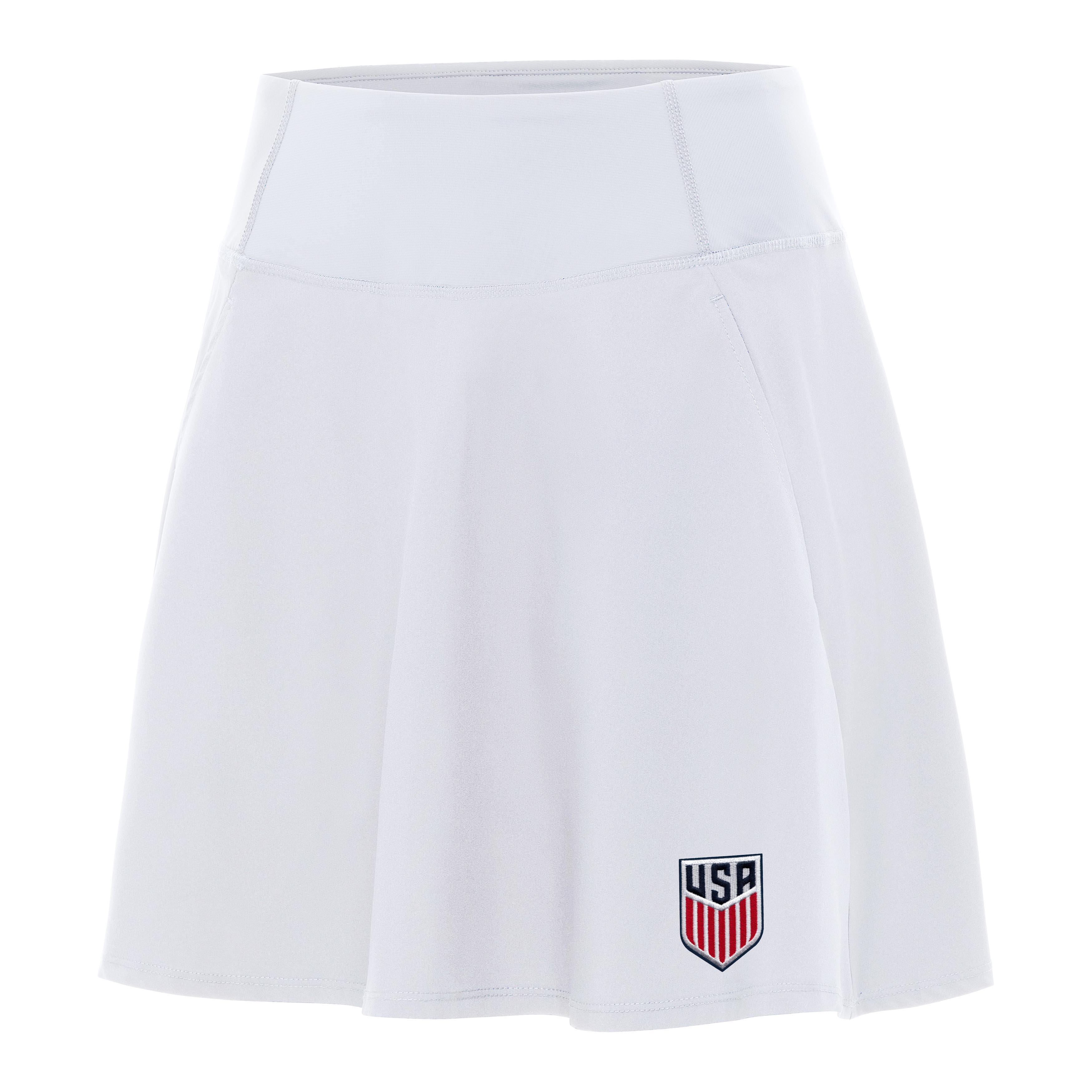 USMNT National Team Antigua Women's Chip Skort - White