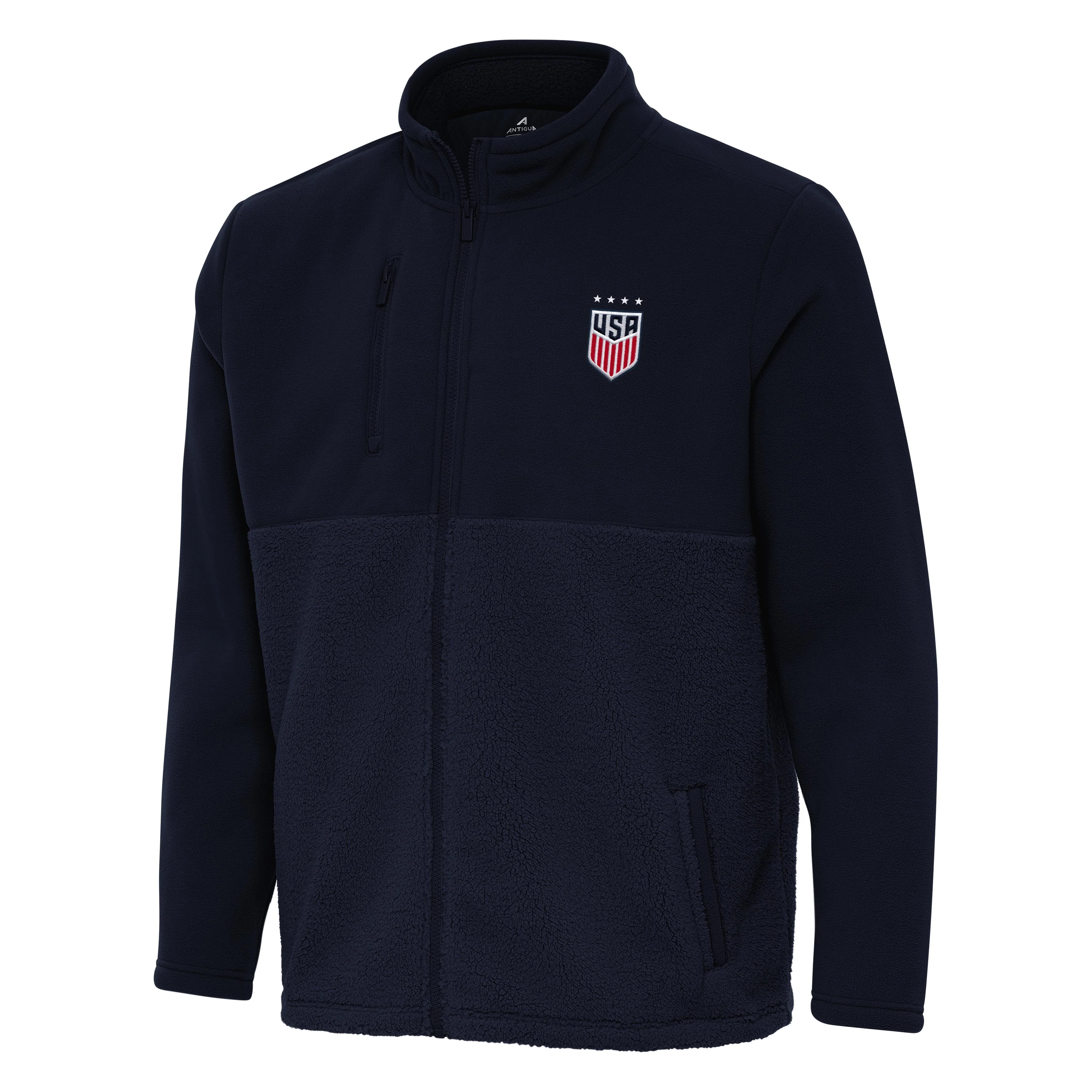 USWNT National Team Antigua Men's Daily Fused Jacket - Navy