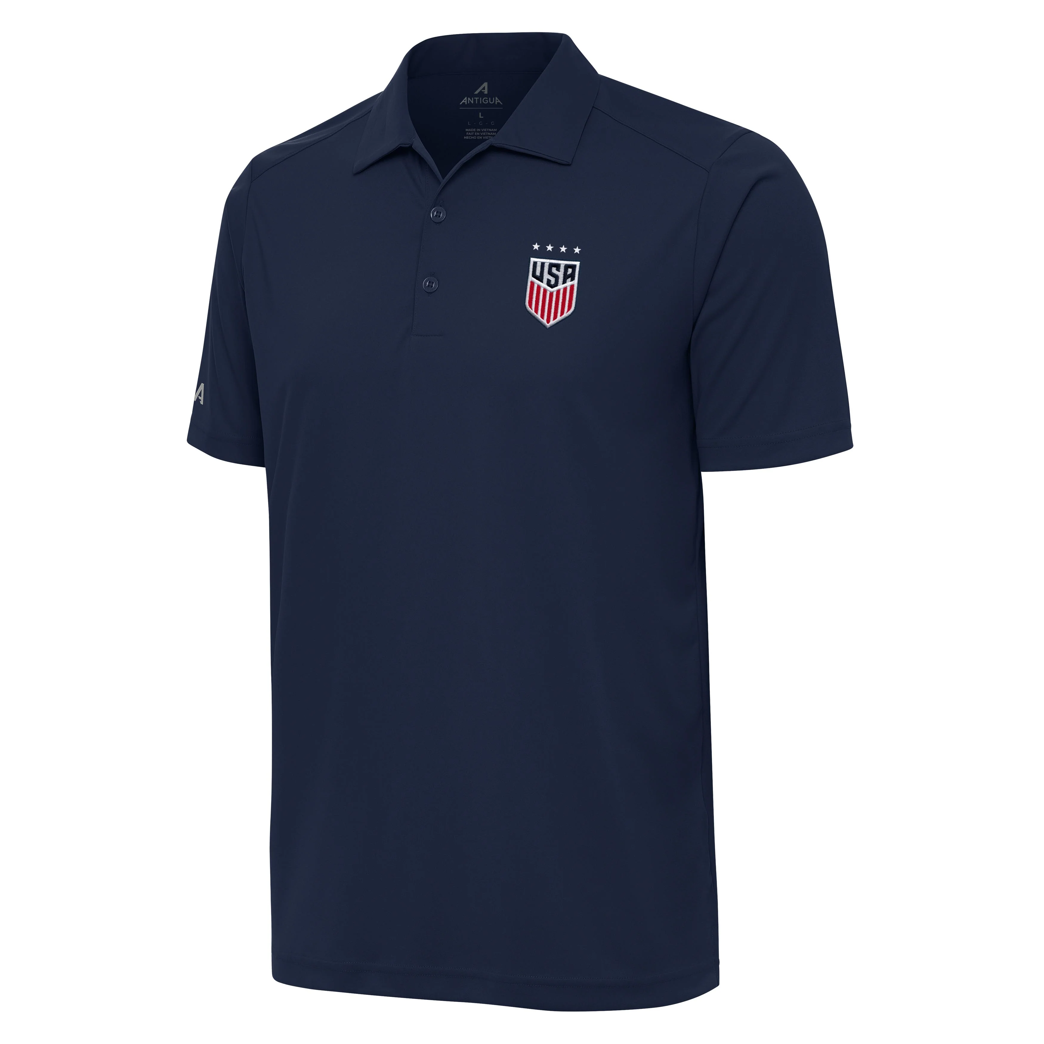 USWNT National Team Antigua Men's Tribute Polo - Navy
