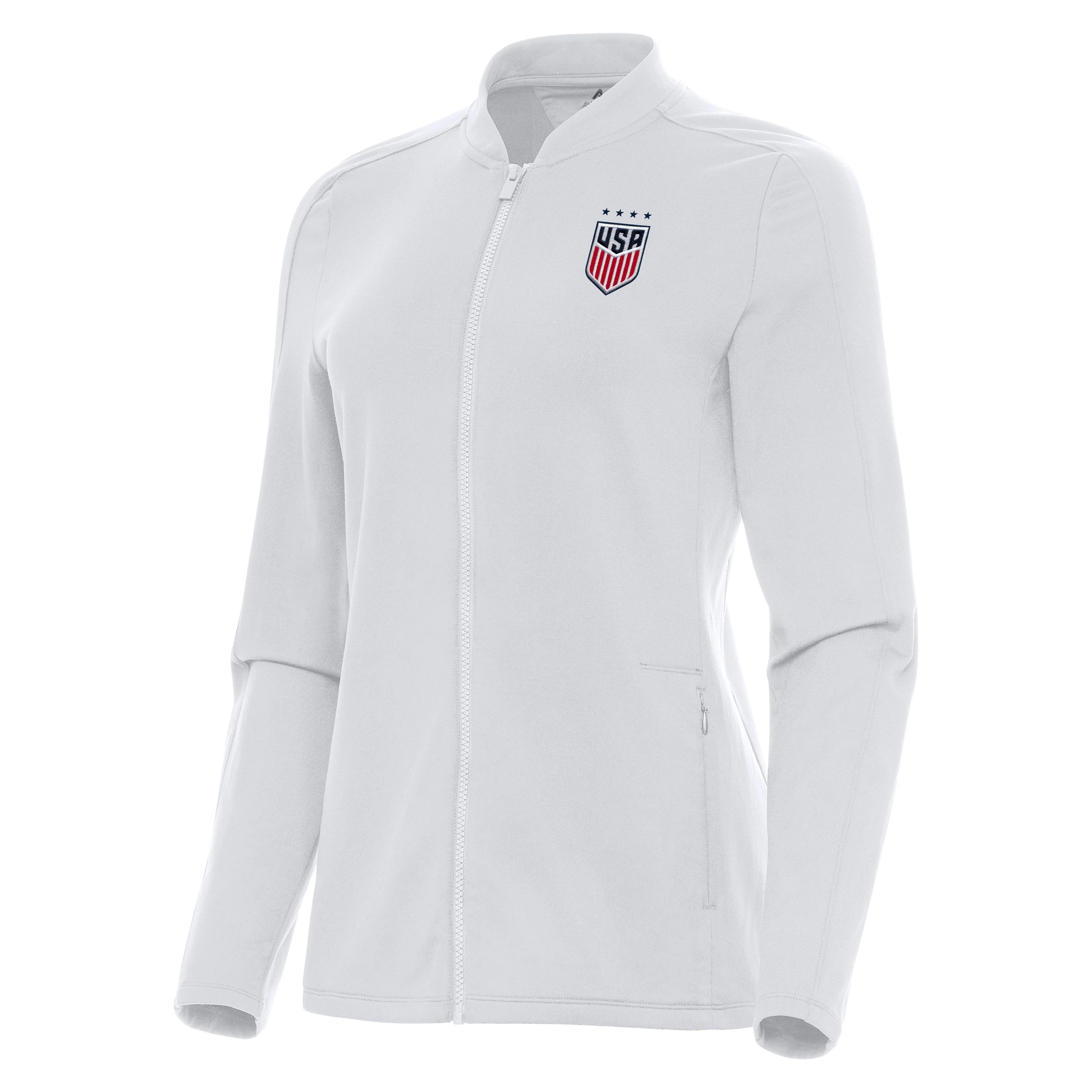 USWNT National Team Antigua Women's Continual Jacket - White