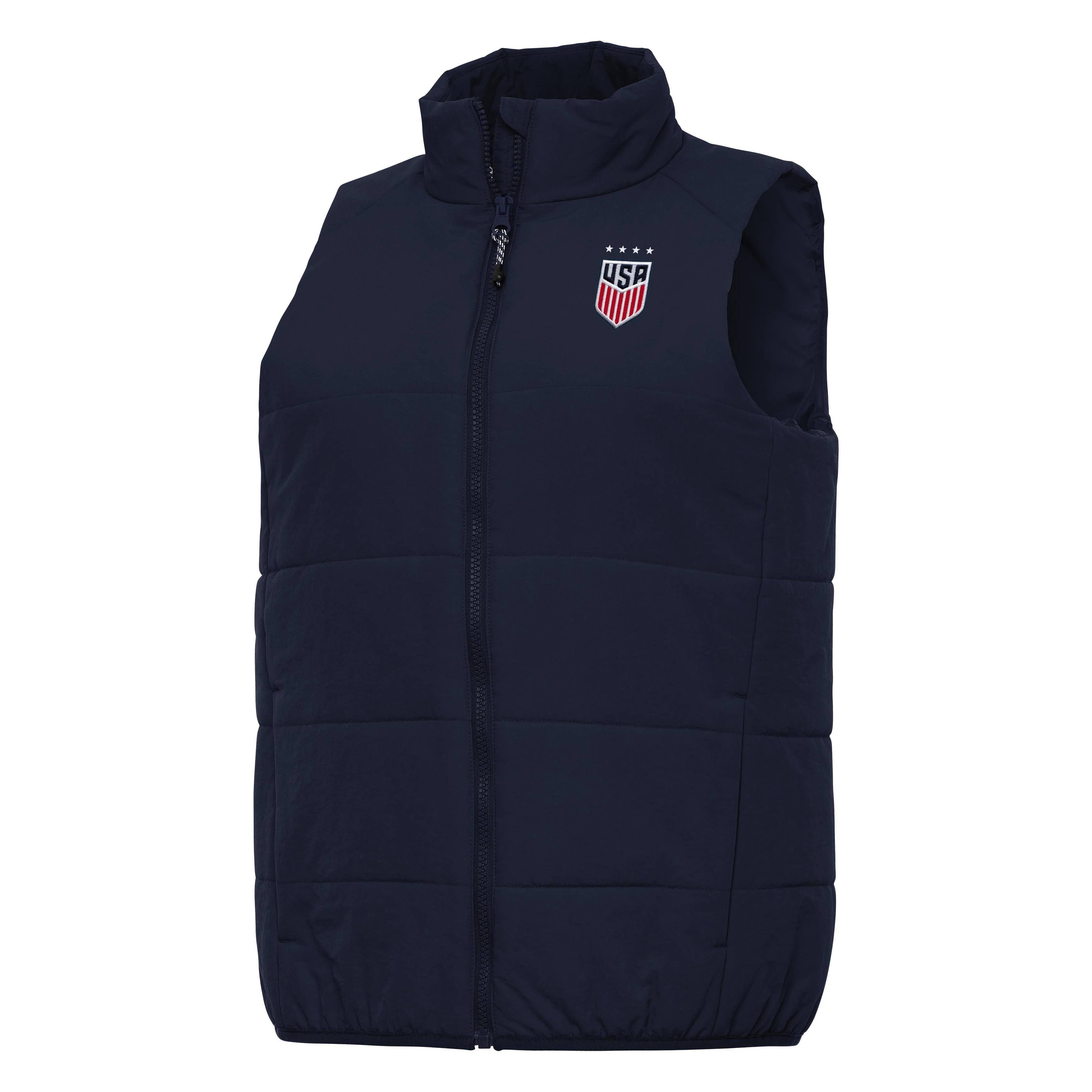 USWNT National Team Antigua Women's Experience Full Zip Vest - Navy