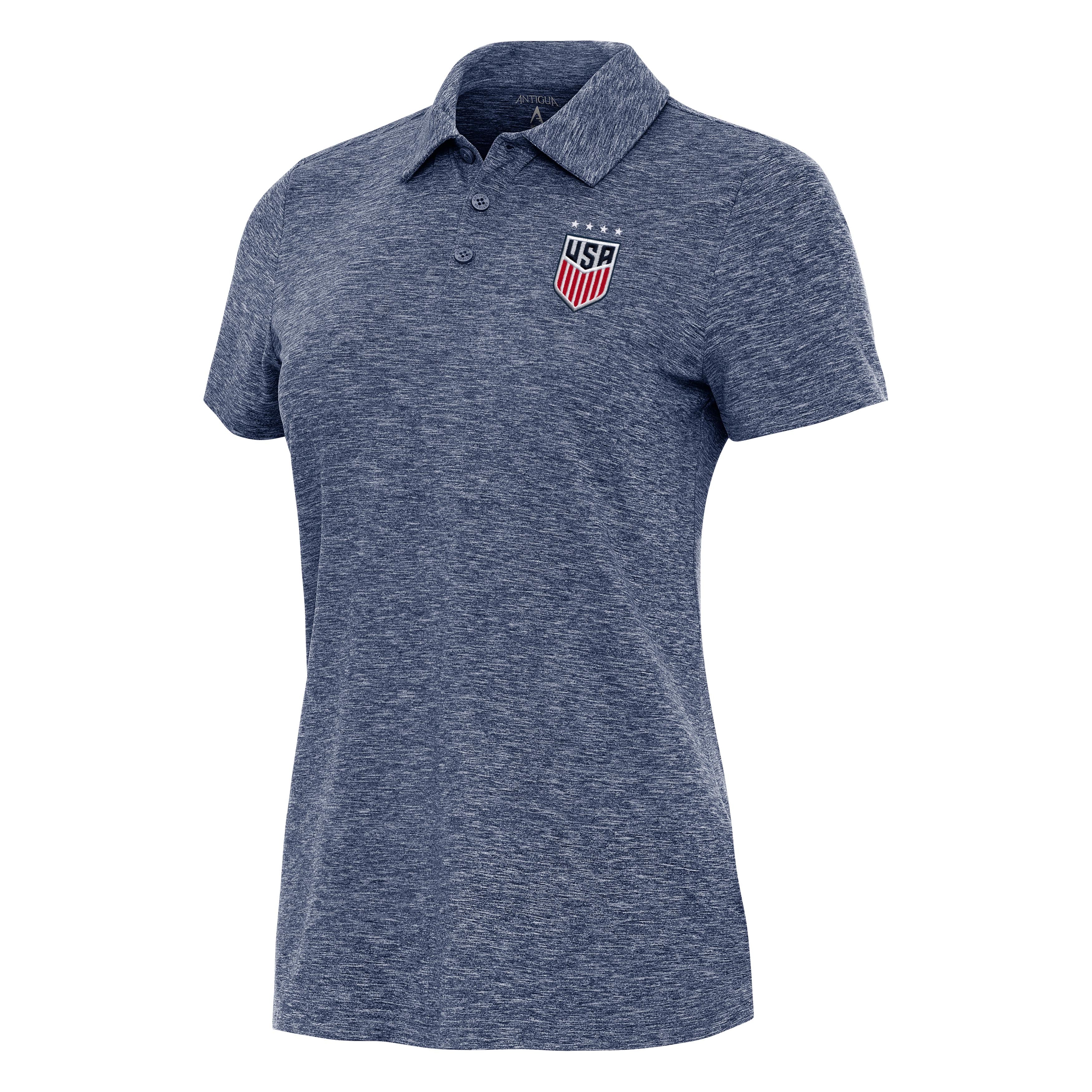 USWNT National Team Antigua Women's Matter Polo - Navy