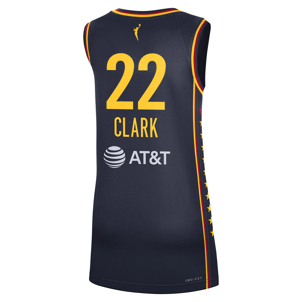 WNBA Indiana Fever Caitlin Clark Nike Explorer Victory Jersey - Navy - Image 3